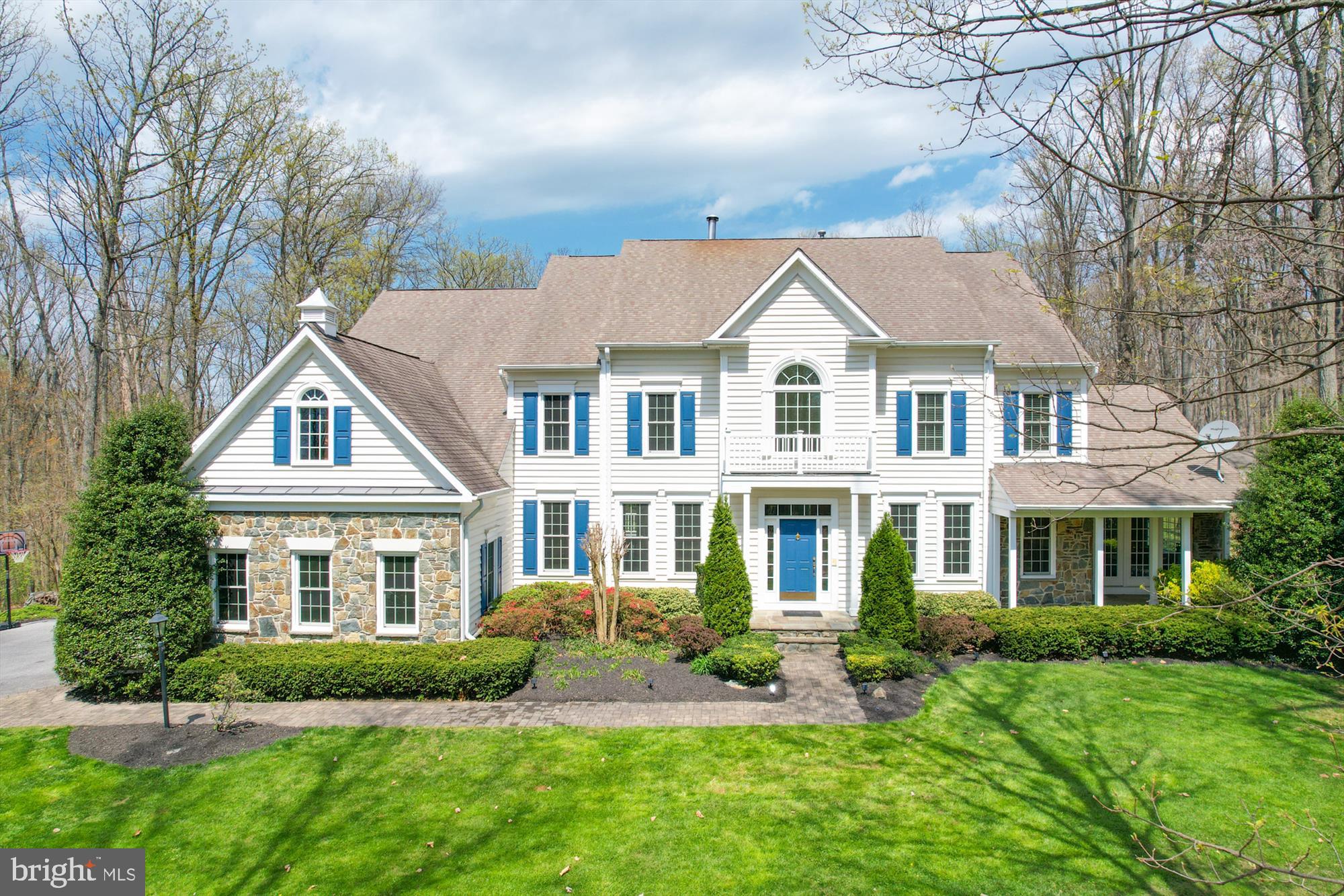 Welcome to your own private resort just in time for summer! This home is absolutely gorgeous and sits on over 11 acres with a stunning saltwater pool! Renovated in 2023, this is one not to be missed! Featuring a 2 story family room with stone fireplace, 2 story foyer, and a light filled sunroom with front porch this is the perfect place to entertain. The large gourmet kitchen was renovated in 2023 to include new appliances and flooring with a gorgeous backsplash added in 2024. A butlers pantry takes you to the dining room and don't miss the living room with fireplace. A bedroom or office as well as powder room can also be found on the main level. The laundry/mud room is between the kitchen and sizable 3 car garage. The living and dining room come complete with crown molding and chair railing. Head out the kitchen door to your sprawling deck that overlooks the pool. Trees surround the pool and the yard backs to forest preservation for ultimate privacy! The owner's suite is complete with 2 walk in closets, sitting room, fireplace, tray ceiling, and full bath with separate vanities, jetted soaking tub, and large glass shower all renovated in 2023. The upstairs also features a large guest suite with built ins and a private bath, 2 additional sizable bedrooms, and a hall bath! The lower level showcases a recreation room, game room, brick profile pellet stove, full bath, and loads of storage! In addition to the pool, the exterior features a secure storage shed, trampoline, deck, and a fire pit. The front of the home has a covered front porch off of the sunroom and expansive front yard! This home is meant for true entertainers! Partial home generator. Close to small town charm - don't miss all the shopping, dining, and entertainment options in the towns of Mount Airy, Woodbine, and Sykesville. Gillis Falls Park, Watkins Park, and The Links at Challedon Golf Club are all close by! Conveniently located to routes I-70, MD-26, MD-27, and MD- 97. Set in a great location to get to airports in DC and Baltimore easily as well! Please see complete list of all updates in the disclosures. See virtual tour for floor plans and drone photos!