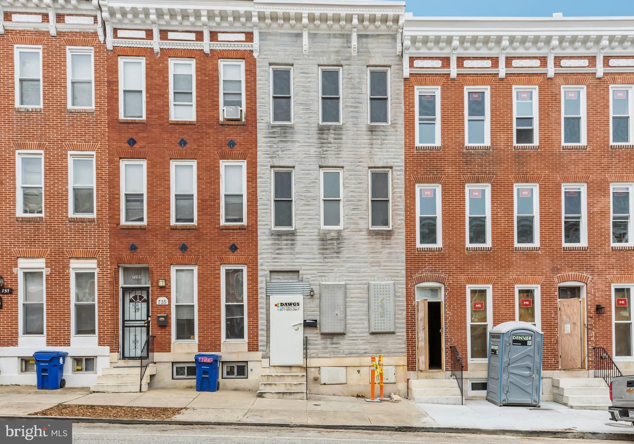 Welcome to this three-story brick townhome in the neighborhood of Johnston Square. Home features hardwood floors and new interior paint from the main level living room to the dining area including the upper-level bedrooms. The updated kitchen has stainless steel appliances, granite countertops and tile flooring. While the upgraded full bathroom has a soaking tub and tile flooring. The lower level is unfinished and awaits your design and personal touch to expand the living space. Home is 3 blocks away from Johnston Square Park and 2 miles to John Hopkins University. Don't this opportunity, schedule your showings today!