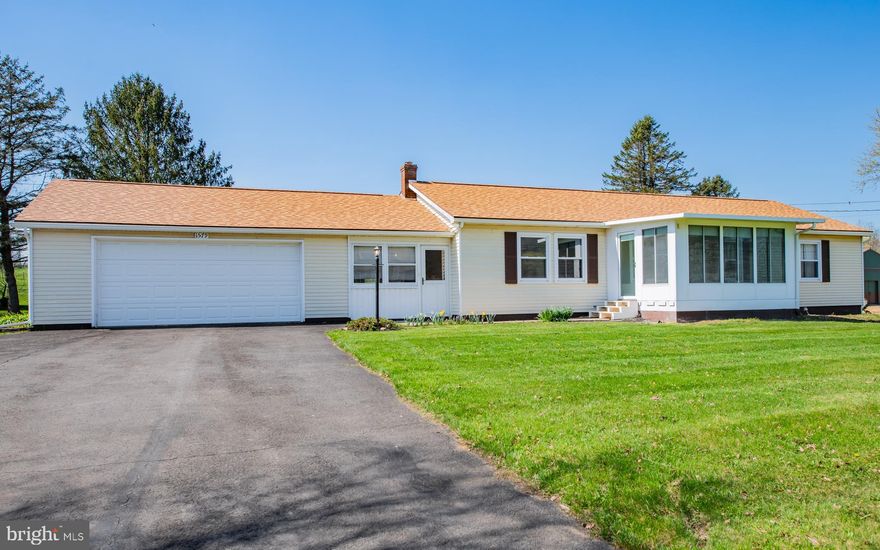 Enjoy space, comfort, and country charm with this beautifully updated home set on 2.56 scenic acres. Step inside to find fresh paint throughout and brand-new flooring in the bedrooms, living room, and dining area—move-in ready and waiting for you! You'll love the spacious eat-in kitchen plus a separate dining area, perfect for hosting family and friends. The enclosed heated front porch offers a cozy spot to relax and enjoy the peaceful surroundings. Outside, the property features an attached 2-car garage AND a 36x24 pole barn—ideal for storage, hobbies, or workshop space. This is the perfect blend of comfort and functionality with plenty of room to grow!