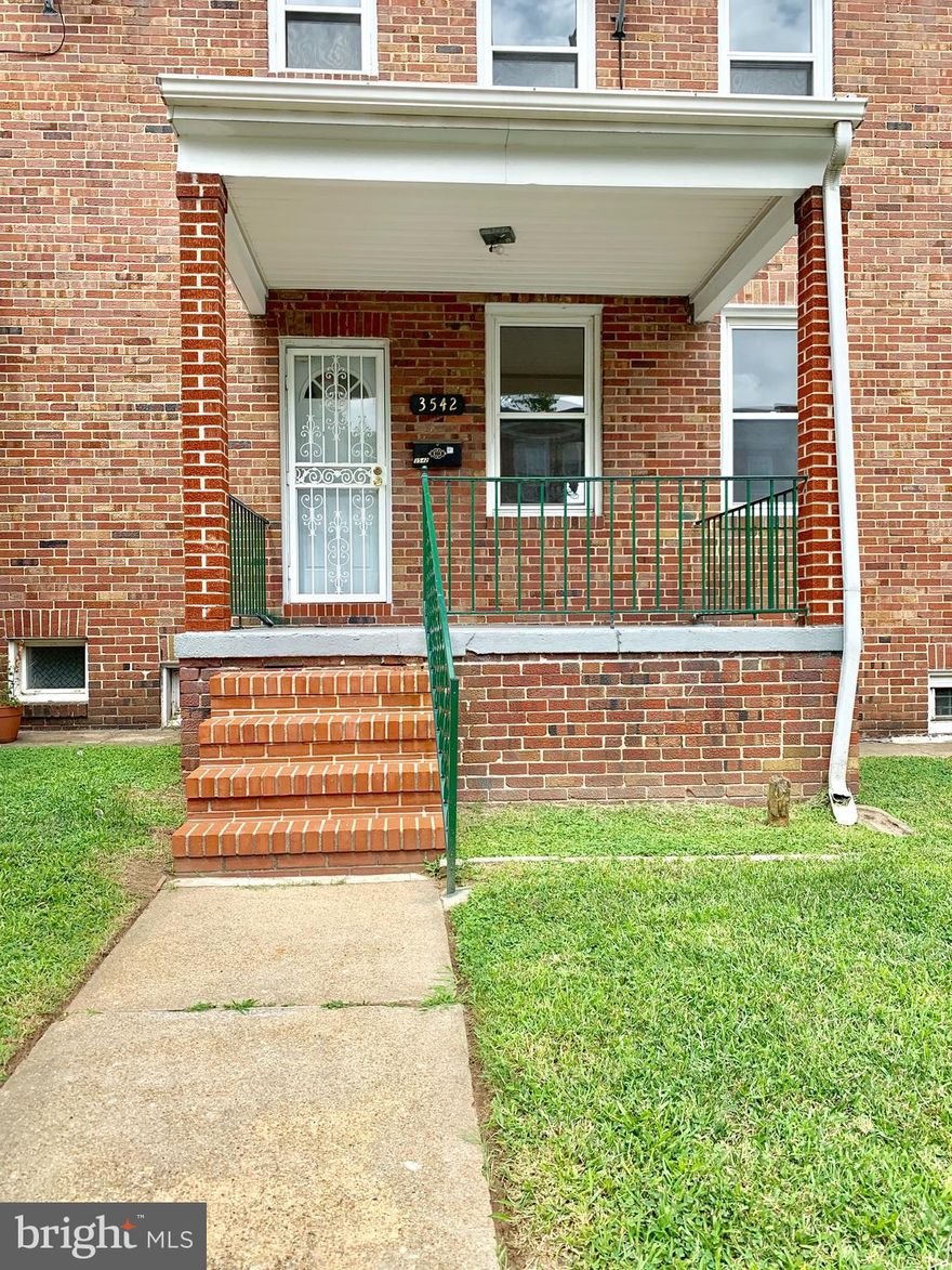 Beautiful 3 bedroom 2 full bathroom town home located in East Baltimore. This property features luxury laminate flooring on the first floor and second floor. The first floor features a living room, dinning room and kitchen. The appliances that comes with this property are Stove and Refrigerator and dishwasher. The second floor offer 3 bedrooms and 1 full bathroom. The basement features fully finished space with full bathroom and hook up for washer and dryer. The property features a porch front with front yard and fenced in back yard great for summer cook outs. The property is located just minutes from Erdman Shopping Center and steps away from public transportation and public schools.

Application Qualifications: Minimum monthly income 3 times the tenant’s portion of the monthly rent, acceptable rental history, credit history and criminal history, which all must be verifiable.. The application fee is $55 per adult which is non-refundable. They must submit their two most recent pay-stubs along with picture I.D.