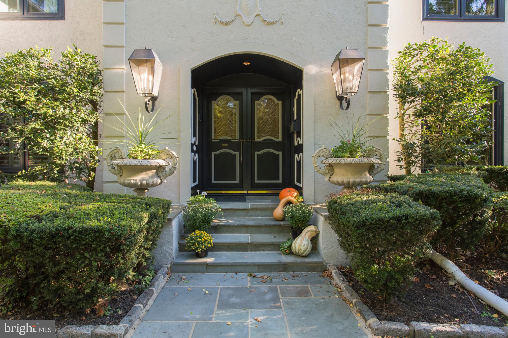 A World of Gracious Living. ! Located in the Luxury Area of Bala Cynwyd, this home has been continually updated and maintained. There are 4 bedroom and 3 baths on the second floor. All sizable, with newer baths. Expansive main bedroom with attached full bath, stall shower and dressing-room with more than ample built in closet space, including thru-out bedroom . French doors to terrace over looking attractively planted flat, back yard with Charming gazebo. Morning coffee delightful! Enter this home onto a gracious two-story foyer, with curved staircase. Step down living-room with built in, and Dining-Room, with built in, flank the foyer. Stunning Aritectural details through out the house. Large den/office, also built in book-cases, and TV cabinet view the rear grounds with abundant sunlight. Designer kitchen with high end appliances, eating area, laundry-room powder-room complete the first floor. This home can accommodate large festivities or small cozy entertaining. Full finished basement has newly installed French Drain System, with Battery Back-Up. 5 year Warranty transferrable to new owner. Freshly painted, and floored. All of these amenities, just minutes from Center City Philadelphia, Shopping, Play grounds, Airport, Train, and major Entertainment Centers . Award Winning public Schools, Private Schools.
