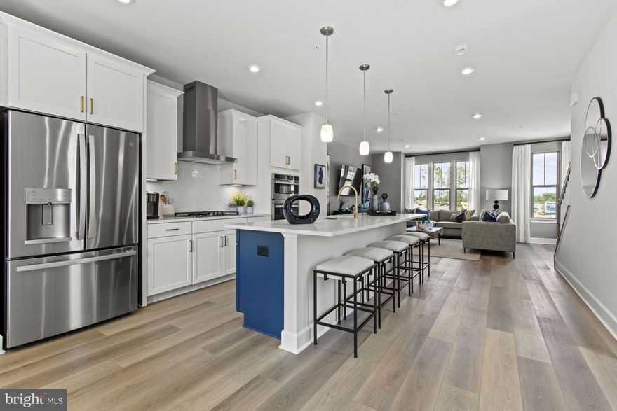 This is a home that lends itself to both entertaining and intimate gatherings. Greet guests in the foyer.
before heading up to the open-concept main level. You'll agree, this is the place for everyone to gather! The gourmet kitchen with large sit-down island is the center of attention with plenty of room for the home chef and food enthusiast alike. The kitchen is open to a large family room and dining area that makes this space feel complete. After the fun, retreat to your primary suite with private en suite bath and spacious closet.
This room may become your favorite and will certainly inspire you to put your feet up and relax. Down the
hall, two additional bedrooms with a full bathroom offer comfortable options for friends and loved ones.
There's plenty of flex space to create a home that will compliment your lifestyle! Turn the lower level into a home office, gym, or playroom for the kids! Picture morning coffee and yoga before the day is underway.
*Photos are of a similar home. Some of the options featured in this home includes a deck off main level,
upgraded gas appliances, upgraded design package.