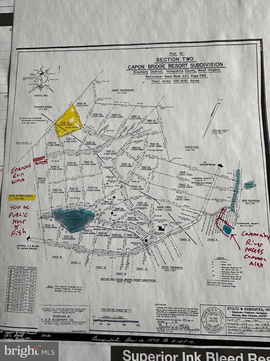 CAPON BRIDGE RESORT - Residential