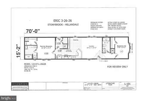Mobile Home For Sale - 2551 Baltimore Boulevard<br/> FINKSBURG, MD 21048