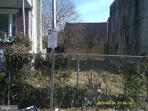 Vacant Land For Sale - 4807 N 11th Street<br/> PHILADELPHIA, PA 19141