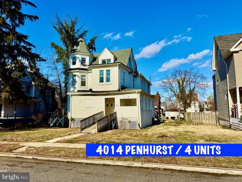 Multifamily For Sale - 4014 Penhurst Avenue<br/> BALTIMORE, MD 21215