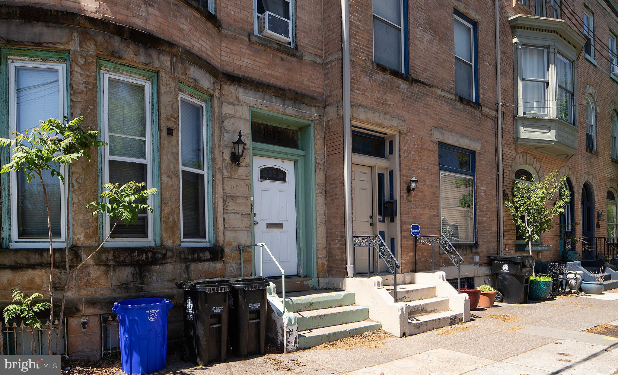 FIRST FLOOR one bedroom, one bath apartment available June 1st. TENANT pays Electric and Renters Insurance. NO PETS and NO SMOKING and NO PRIOR LANDLORD/TENANT FILINGS. Credit Score and Debt to Income Ratio requirements. TENANT maintains small courtyard at rear of building and TENANT also is responsible for SNOW and ICE removal.