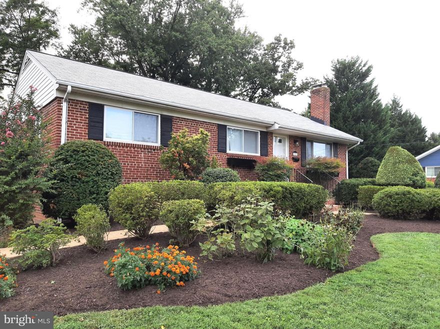 Over 1/3 acre of joy sparking loveliness. Incredible amounts of care and love have gone into making this home a serene haven from the daily bustle. Over $60K in upgrades including:  Roof '18; HVAC '15; HWH '22; LG Washer/Dryer '20; Replaced Windows and Slider; Luxury new carpet in lower level; Freshly painted with Designer Color; Refurbished  Gleaming Hardwoods on Main Level; Upgraded Hardware and Lighting...the list goes on.  ML boasts 3 generous sized bedrooms with full bath; LR w/Wood-burning FP; Kitchen has upgraded cabinets and breakfast bar; Separate Dining area leads to light and airy Sun room.  Walk out the sliding glass door to the outside oasis that awaits you-complete with patio and small Koi pond.  Additional perennial bulbs will pop up in Spring.  LL has 4th bedroom (NTC) with double closets and additional full bath & Spacious rec room.  Laundry/utility room with workshop area and a walk-up to the backyard.  Broyhill Crest is known for it's accessibility to 6 parks with tennis courts,  basketball courts, playground areas, little league field, picnic areas and several miles of  trail systems...as well as it's proximity to 495, Shopping, Restaurants and George Mason Regional Park & Library