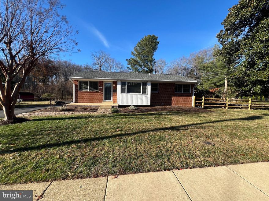 Conveniently located close to Downtown Vienna,  excellent schools, shopping, public parks, Reagan & Dulles International Airports, Rt 66 & 495 and walking distance to the Vienna Orange Metro Line. This gorgeous 2 level Rambler boasts of beautiful architectural details along with many recent updates. With approximately 2,242 square feet of space, the house is comprised of 4 bedrooms and 3 full bathrooms.

 The main level features oak hardwood floors, the primary bedroom with its own updated full bathroom, bedroom #2, a separate dining room, a large living room, an updated hall full bathroom, and an updated granite kitchen with an outside entrance.

The lower level features its own separate entrance, bedroom #3, Bedroom # 4 with large walk-in closet, a finished recreation room, full updated bathroom, large utility/storage room with washer/dryer and a workshop with workbench. 

There is a large outdoor tool shed, a beautiful concrete/wood deck, multiple planter garden boxes including water irrigation lines, a separate rear garden, a large wooden trellis and a driveway for 3 vehicles. This is all situated on a beautifully landscaped 13,691 square foot lot backing to a private stream. Property being sold  "As Is"