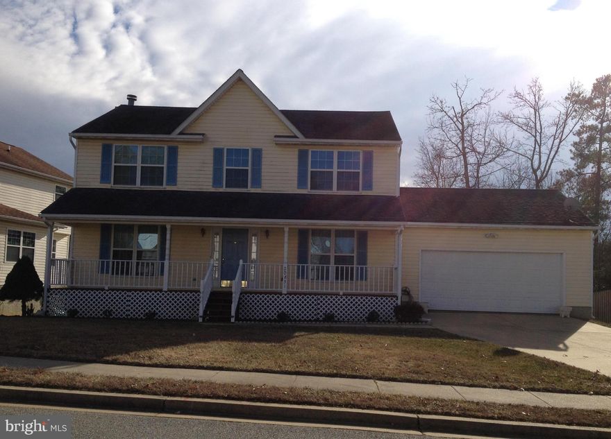 Well maintained.  3 story  colonial features: 3 bedrooms 2.5 baths, kitchen, formal living room and dining room, family room, soaking tub & separate shower in MBR suite, unfinished basement, office, front porch and 2 car garage. Ready for immediate occupancy.