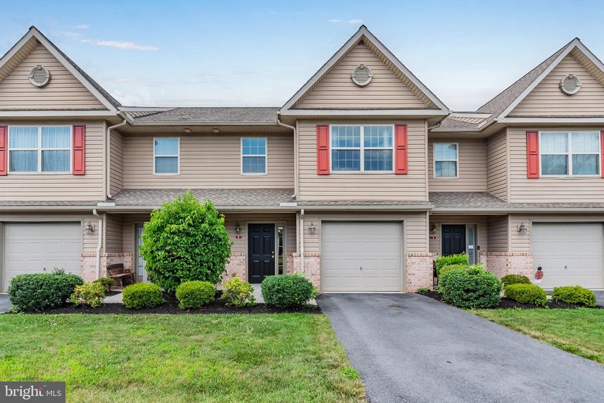 Whether you are just starting out, starting over, downsizing or looking for a GREAT investment property, 6 Brook Side Drive checks all the boxes!  This practical townhome is the epitome of low maintenance living since Letort Meadows HOA takes care of lawn care, snow removal and exterior maintenance. With quick access to I-81 as well as the shops and restaurants of downtown Carlisle, the location is ideal!  One step inside this spacious, open floor plan home and you’ll see why everyone raves about living here.  Natural light fills your sizeable family room which boasts space for a large dining table or even a second seating area.  Whether you love to entertain, or just relax and unwind at the end of a long day, you'll be comfortable doing it here.  Just off the dining space is a practical paver patio which enables you to take the party outdoors.  If the kitchen is the heart of your home, you'll love this one.  An oversized peninsula can accommodate meals on the go or prepping for a large gathering.  A plethora of cabinets and a practical pantry ensure you have plenty of storage space in your cute kitchen.  Upstairs you'll appreciate your massive primary suite. With enough space for an office or sitting area, this vaulted bedroom is sure to please.  The primary suite  showcases an en suite bath with dual sinks as well as a generous walk in closet.  Two additional nicely sized bedrooms and another full bath ensure there is plenty of room for kids, guests or working from home.  Round out the upper level is a convenient laundry space.  Your 1-car garage and large driveway ensure parking is never a problem.  Don't wait to see this one!  Schedule your private tour today!
