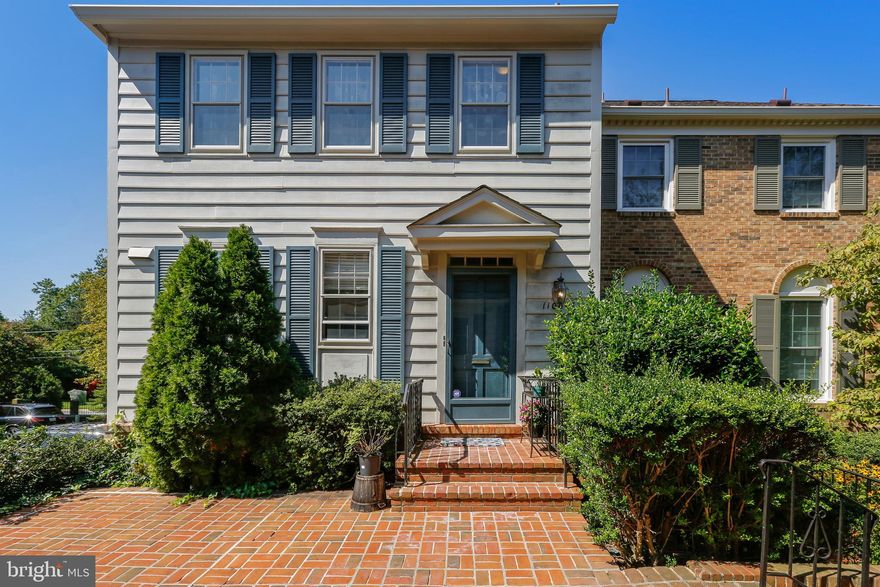 Welcome to this hidden germ in the heart of Montgomery county - CREST OF WICKFORD! It offers very private setting in the great location close to all major commuter routes and lots of nice fun places! The house is located in the quietest part of the community away from Rockville Pike and construction. Lovely stone courtyard in front of house welcomes you with its tranquility! This uniquely designed 3-levels END-UNIT brick townhome with 3 bedrooms and 3.5 baths is a dream! Very well planned 2,500 square feet property is filled with natural light that comes in from many floor-to-ceiling windows. Living room includes a wood-burning fireplace and open space to the formal dining room with hardwood floors throughout the main level.  You will enjoy a garden view from the living room and master bedroom which makes it very private and a courtyard view from the second upstairs bedroom. Master bathroom has a soaking tub and dual sinks. Large eat-in kitchen with ceramic tile floors offers lots of counter and storage space. On the lower level there is a cozy family room with a wood-burning fireplace that opens to a private walkout patio with a gate. Walk-out basement has a bedroom and a full bath with built-in shelves. You can easily convert it to a study and have a perfect home office. Wet bar located in family room has a sink and a mini-fridge adds an extra convenience. The Attic is unbelievably spacious with high ceiling and lots of storage. Brand new 30-year architectural shingles roof is still under installer warranty. Condo fees include all landscaping, as well as parking, snow removal, water, and more. The townhouse is walking distance to the bus stop, CVS, Starbucks, and Whole Foods, Pike & Rose and less than a miles from two Metro Station (White Flint & Grosvenor/Strathmore). Easy access to I-270 & I-495, great location for commuters going to/from DC & VA. Schools are one of the best in Montgomery County Public Schools (MCPS). Come and claim this great property before someone else does!