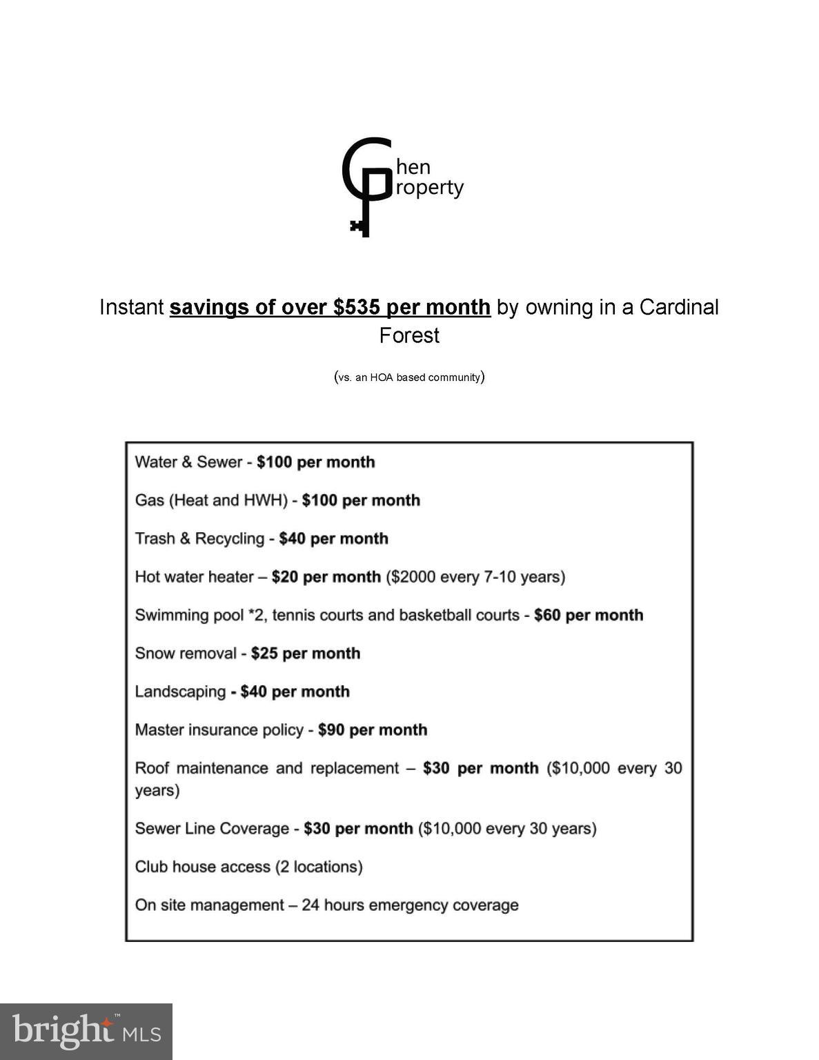 CARDINAL FOREST - Residential