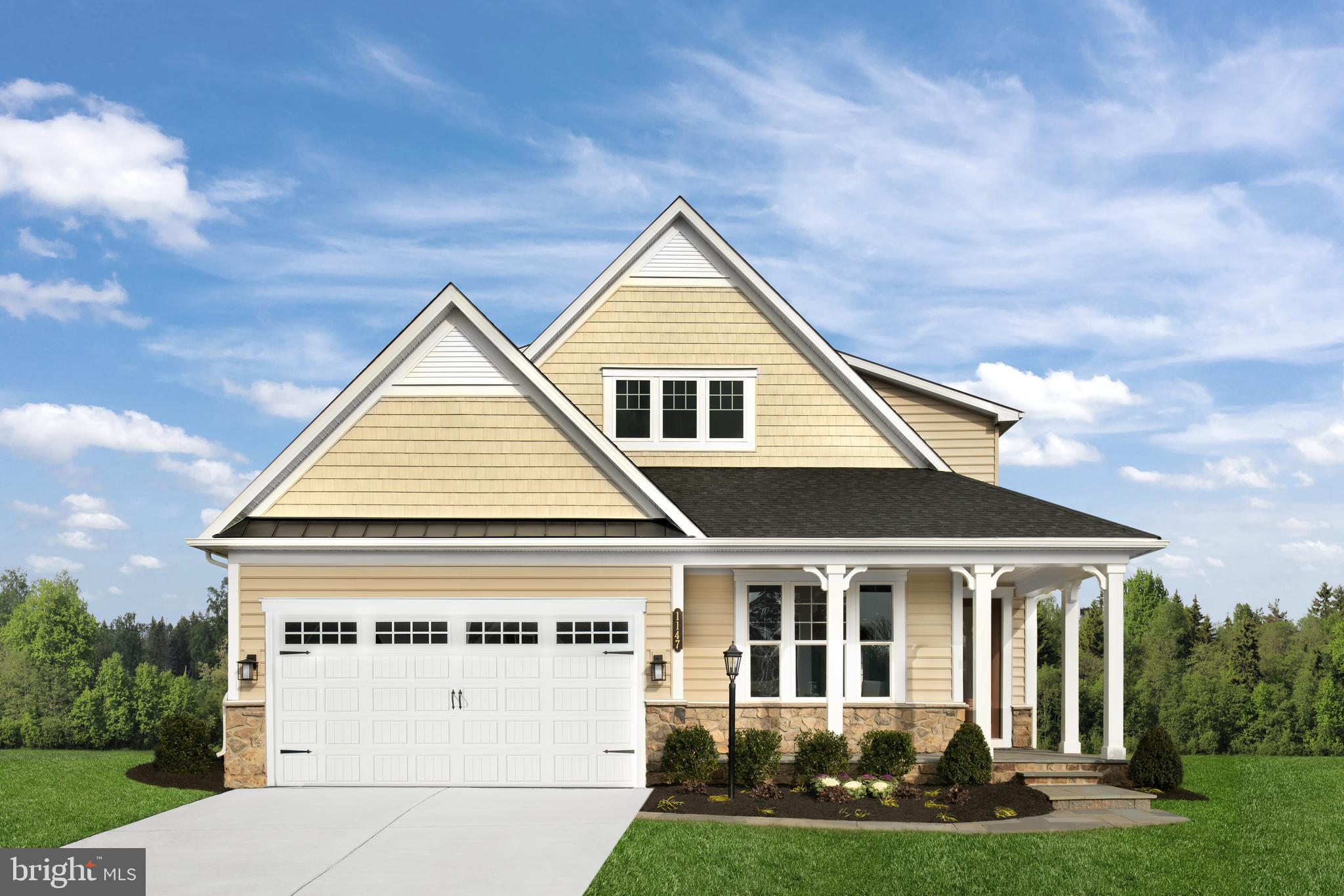 Introducing Trotter's Retreat 55+, a private enclave of luxurious main level living homes in sought-after Clarksville, Maryland! The Clarkson single-family home offers a new level of luxury. Enter the foyer to find a bedroom and bath tucked away for privacy. The gourmet kitchen is wide open to the dramatic great room, an ideal space for gatherings. Add a covered porch and fireplace for outdoor elegance. Past the 2-car garage, your luxurious owner's suite comes with a standard tray ceiling, ample closet and sink space and dual walk-in closets. Upstairs, another bedroom and bath open to a desirable loft. We currently include a spacious finished basement along with ample storage so that you can enjoy all the magnificence of The Clarkson. With only 25 homesites, Trotter's Retreat 55+ combines an ideal Howard County location and with a rare opportunity you won't want to miss.