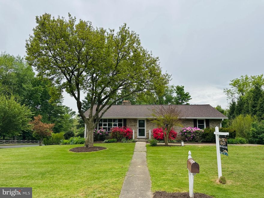 Welcome to this beautifully maintained brick rancher in one of the area’s most sought-after neighborhoods  From the moment you arrive, the professionally landscaped grounds and inviting curb appeal set the tone for what awaits inside. Step into a light-filled interior featuring luxury vinyl flooring, recessed lighting throughout, and a thoughtfully designed layout perfect for both everyday living and entertaining. 
Featuring a brand-new roof and NO HOA, offering both peace of mind and freedom.
The heart of the home is the stunning kitchen, complete with granite countertops, custom cabinetry, and seamless flow into the main living areas. Cozy up on chilly evenings beside one of two wood-burning fireplaces, adding warmth and character to the home.
With four spacious bedrooms, two full baths, and two half baths, there’s plenty of room for everyone. A true bonus is the full staircase leading to the attic—no pull-down here—offering easy access and excellent storage or future finishing potential.
Step outside and you’ll find your own private retreat. A brand-new deck overlooks a serene backyard featuring a beautiful pond with a filtration system, home to frogs and goldfish. Entertain in style under the impressive pavilion, complete with a California kitchen, electric, and its own half bath—perfect for gatherings all year long.
Car enthusiasts, hobbyists, or anyone needing extra space will appreciate the oversized two-car garage and the substantial 16x20 shed built on a concrete foundation.
This is more than just a home—it’s a lifestyle. Schedule your private showing today before it’s gone.