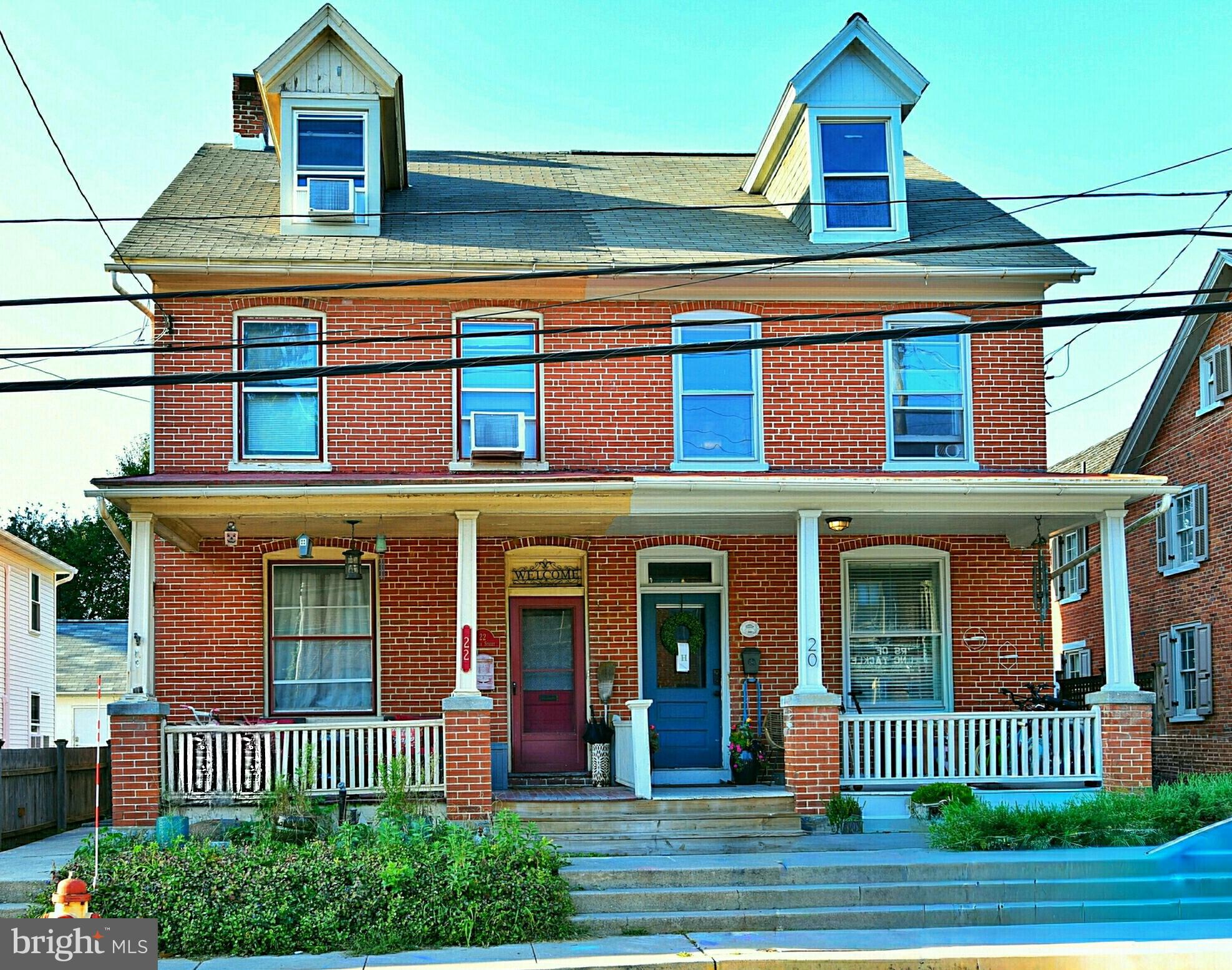 Waiting for the opportunity to buy in Historic Strasburg ,Pa.? This is your chance. Sit on the full, covered front porch to watch the Amish buggies go by. When you come into this brick home you'll experience some of the old world charm mixed with updated modern amenities. Located within walking distance to the town square.