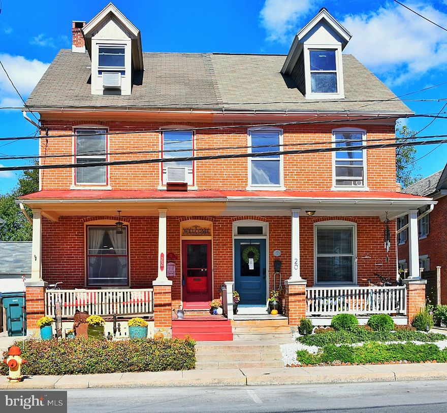 Waiting for the opportunity to buy in Historic Strasburg ,Pa.? This is your chance. Sit on the full, covered front porch to watch the Amish buggies go by. When you come into this brick home you'll experience some of the old world charm mixed with updated modern amenities. Located within walking distance to the town square.
