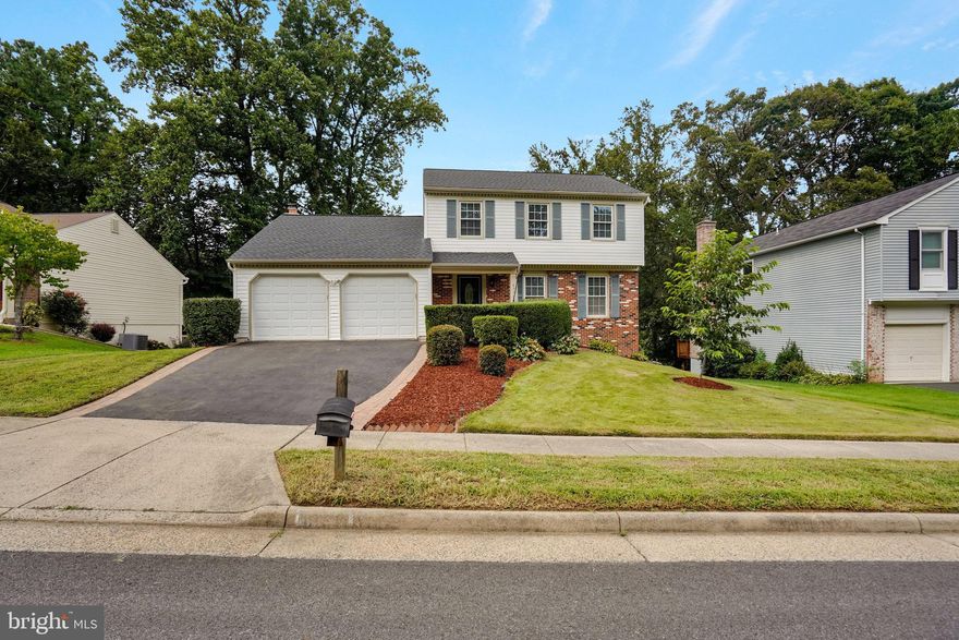 Lovely Colonial on quiet cul-de-sac with professional landscaping has 4 bedrooms and 3.5 bathrooms with 2 car garage and conveniently located just minutes to I-95 and Fort Belvoir.. Sliding glass doors off family room step out to huge screened in porch overlooking view of garden and trees. Deck off porch is perfect for summertime grilling! Entertain guests in the formal living and dining room enjoy the tranquil woods views. Enjoy cooking meals in the kitchen with granite counters, stainless steel appliances, stylish white cabinets, under cabinet lighting, breakfast bar, new roof and hardwood floor throughout. Primary suite has walk-in closet with custom closet Lower Rec Room, Bedroom with Full Bath and entrance to back yard. Private fenced rear yard. Prime location just minutes from I-95, 395, 495, Fairfax County Parkway, Metro/VRE, Springfield Town Center and Fort Belvoir.