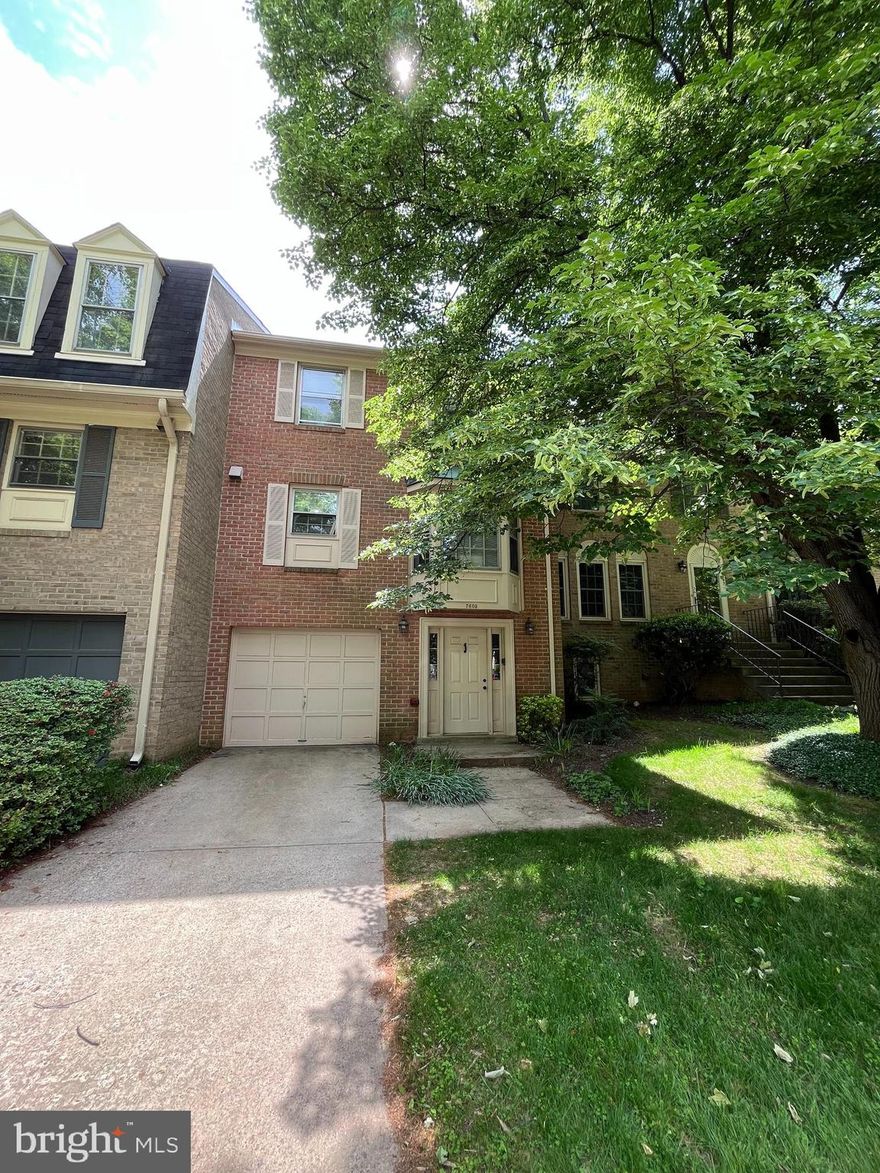 Welcome to your dream home! This contemporary townhouse is ideally located with immediate access to major transportations routes 495, 66, and 7, in addition to Tysons and Falls Church Metro stations and local bus routes. Significant retail shopping, restaurants and entertainment in Tysons Corner and Falls Church are conveniently close, as well.  This home offers a perfect blend of comfort and style, boasting 1,684 square feet of well-designed living space. There are real hardwood floors and new carpet that flow throughout the home. The spacious living area features two fireplaces, creating a cozy atmosphere for gatherings. Enjoy every day meals in your eat-in kitchen, equipped with stainless steel appliances, including a built-in microwave, dishwasher, and gas oven/range. Relax or entertain guests in the spacious living room and separate dining room. This townhouse features four generous bedrooms and four bathrooms, including two full baths and two half baths, ensuring ample space for everyone. Three bedrooms are on the upper level, while the fourth bedroom is on the entry/lower level. The upper floor laundry adds to the convenience of daily living. Enjoy your private patio, perfect for relaxing or entertaining. Parking is easy with an attached garage and additional driveway spaces. A minimum two year lease is required; there is no maximum lease duration. This home is ideally located to everything you might need. Don’t miss the opportunity to make this inviting space your own!