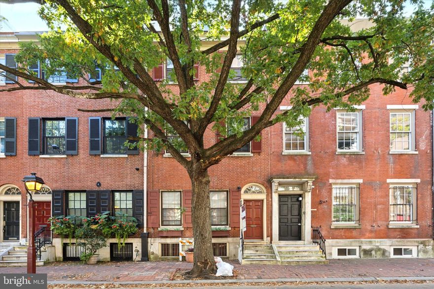 Location, Location, Location! Prepare to fall in love with 520 Spruce Street, a charming and spacious triplex located in the heart of Society Hill, one of Philadelphia’s most sought-after neighborhoods.

This unique property boasts three distinct units, all with their own character and historic charm. The first floor welcomes you through a historic vestibule private entrance into a large residential space that transitions into a bilevel 3-bedroom, 2-bathroom unit, currently rented for $3,050/month. On the second floor, you’ll find a vacant 2-bedroom, 1-bathroom unit that was last rented for $2,200/month – an ideal option for an owner-occupant looking to subsidize their mortgage payment while make this historic building their home. The third and fourth floors offer a spacious bilevel 3-bedroom, 3-bathroom unit, rented for $3,272/month.

Each unit has been recently upgraded with brand-new kitchens while retaining the building's classic features such as high ceilings, historic fireplaces, and charming details throughout. Every unit also includes private outdoor space, perfect for enjoying the serene, tree-lined views of the neighborhood.

Situated in Society Hill, this property is surrounded by the city's rich history, with Independence Hall, the Liberty Bell, Washington Square Park, world-class museums, shops, boutiques, and restaurants just steps away. Commuting is a breeze with easy access to I-95, I-676, I-76, SEPTA bus routes, subway, and regional rail. This triplex offers a blend of historic charm and modern convenience in one of Philadelphia’s premier locations – a true gem for investors or owner-occupants alike!