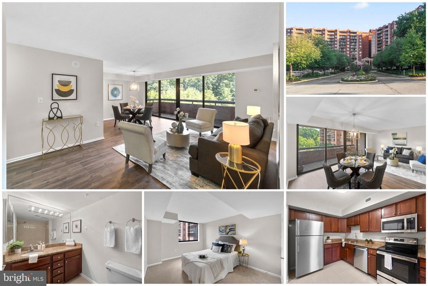 Why rent when you can own this sunny & bright, move-in ready condo tucked away in the heart of Tysons! This lovely updated home features an open floor plan with fresh paint, new laminate flooring & carpet. The kitchen includes beautiful granite counters & new stainless steel appliances. The spacious balcony provides great outdoor living space. There's in-unit laundry, ample closets plus an extra storage unit. The Renaissance at Tysons is a gated community with wonderful amenities---24/7 security, pool, tennis courts, fitness center, meeting rooms, onsite management & more. Conveniently located near public transportation with free shuttle to the West Falls Church Metro! Tysons Mall, Whole Foods, Trader Joes, I-495, Rt. 7 & 66 are minutes away.