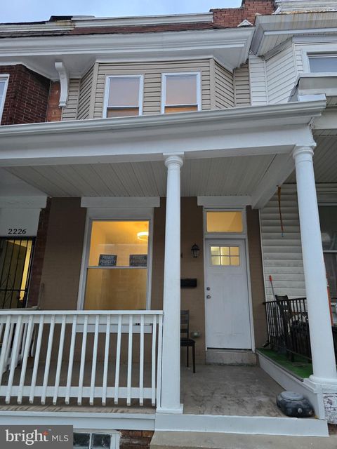 2224 W FAYETTE STREET BALTIMORE MD 21223