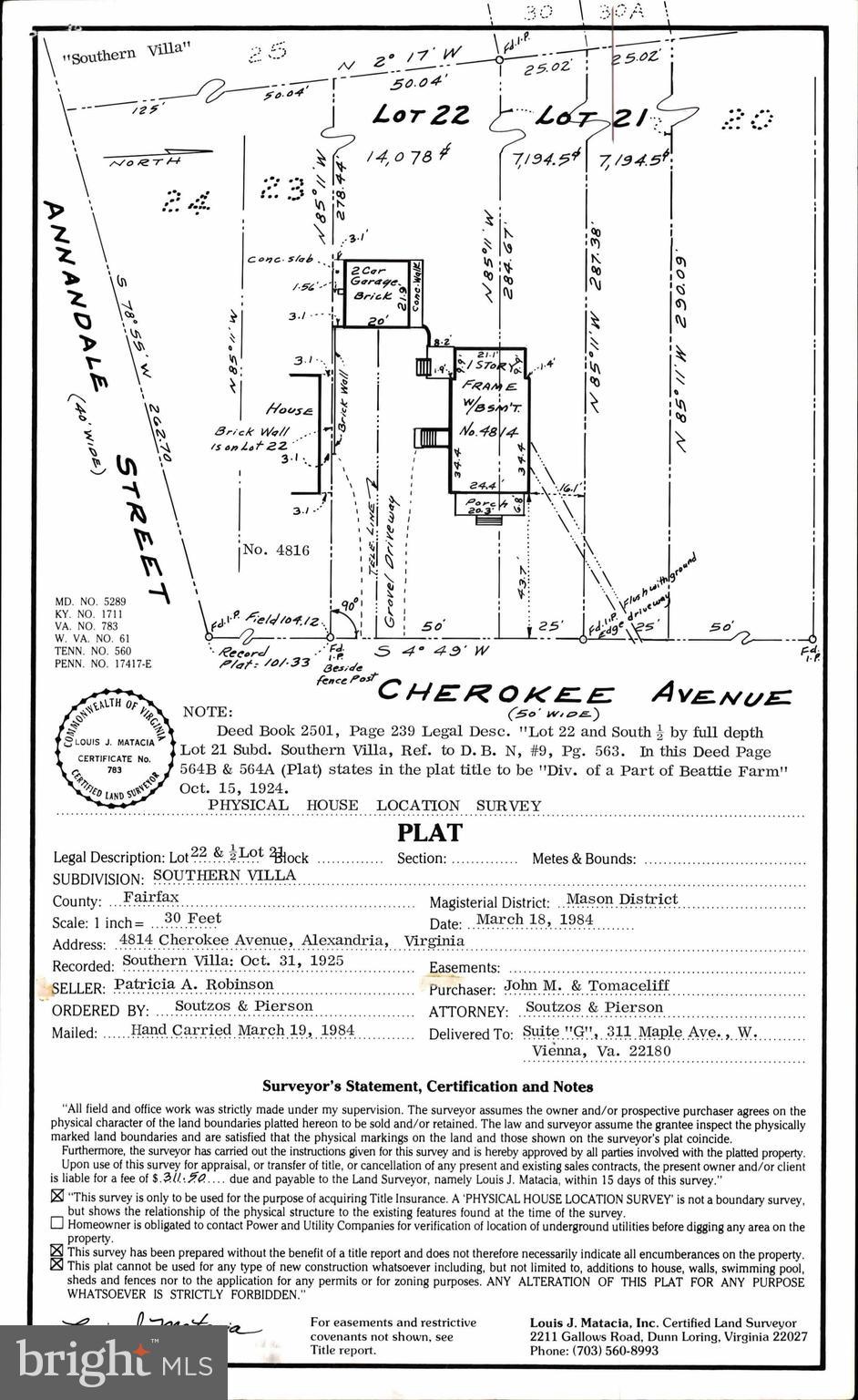 SOUTHERN VILLA - Land