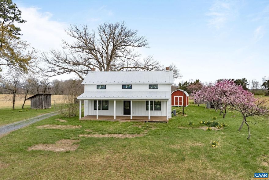Welcome to Hill Meadow Farm!  This 195 acre property in Scottsville has so much to offer with open fields, water, and distant mountain views!   This 1920?s built farm house boasts 1600 square feet, is almost completely remodeled, and is absolutely ADORABLE!  This home awaits your finishing touches!  This will make an excellent primary home, vacation property, or future operational farm!