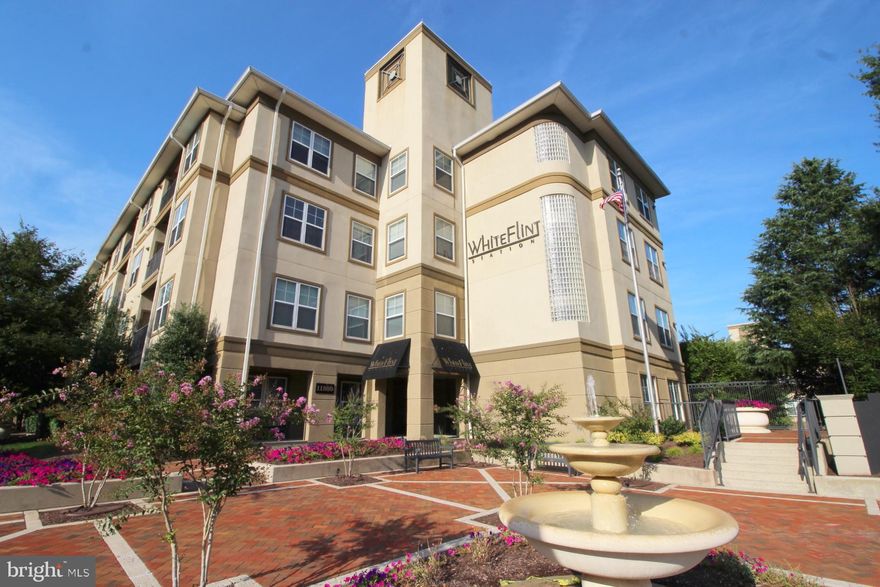 Luxurious unit in a garden-style community just 3 blocks of Metro, 24 hrs Harris Teeter/Pharmacy/Starbucks, restaurants, theater, shopping and minutes from Bethesda, NIH, DC, and Rockville. Unit offers H/W flrs, berber carpet in BR, granite counters, SS apps, soaking tub, full-size W/D and balcony overseeing the plush courtyard/Picnic area. Concierge, pool, fitness center, party rm , business ctr.