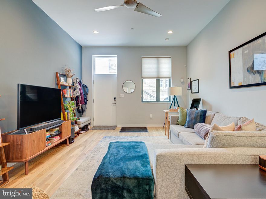 Spacious 2-Bedroom Condo in Fairmount – Parking & Yard! Live in comfort and style in this modern 2-bedroom, 1.5-bath condo located in the heart of Fairmount. This energy-efficient, newer construction home offers rare amenities in the city—dedicated parking, private outdoor space, and a washer & dryer in-unit. Inside, you'll find two generously sized bedrooms with plenty of closet space. The open-concept living area flows effortlessly into a well-appointed kitchen, perfect for entertaining or cozy nights in. Step out onto your private deck for morning coffee, or unwind in the yard—a perfect escape from the city hustle. With in-unit laundry and modern finishes throughout, everyday living is easy and convenient. Situated in a highly walkable neighborhood, you’re just steps from Fairmount’s best: restaurants, cafes, parks, museums, and more. Whether you're enjoying the art scene, running along Kelly Drive, or dining out, everything you love is just outside your door. Requirements: Applicants to make 3x the monthly rent in verifiable net income, credit history to be considered, no evictions within the past 4 years, and must have a verifiable rental history with on-time rental payments