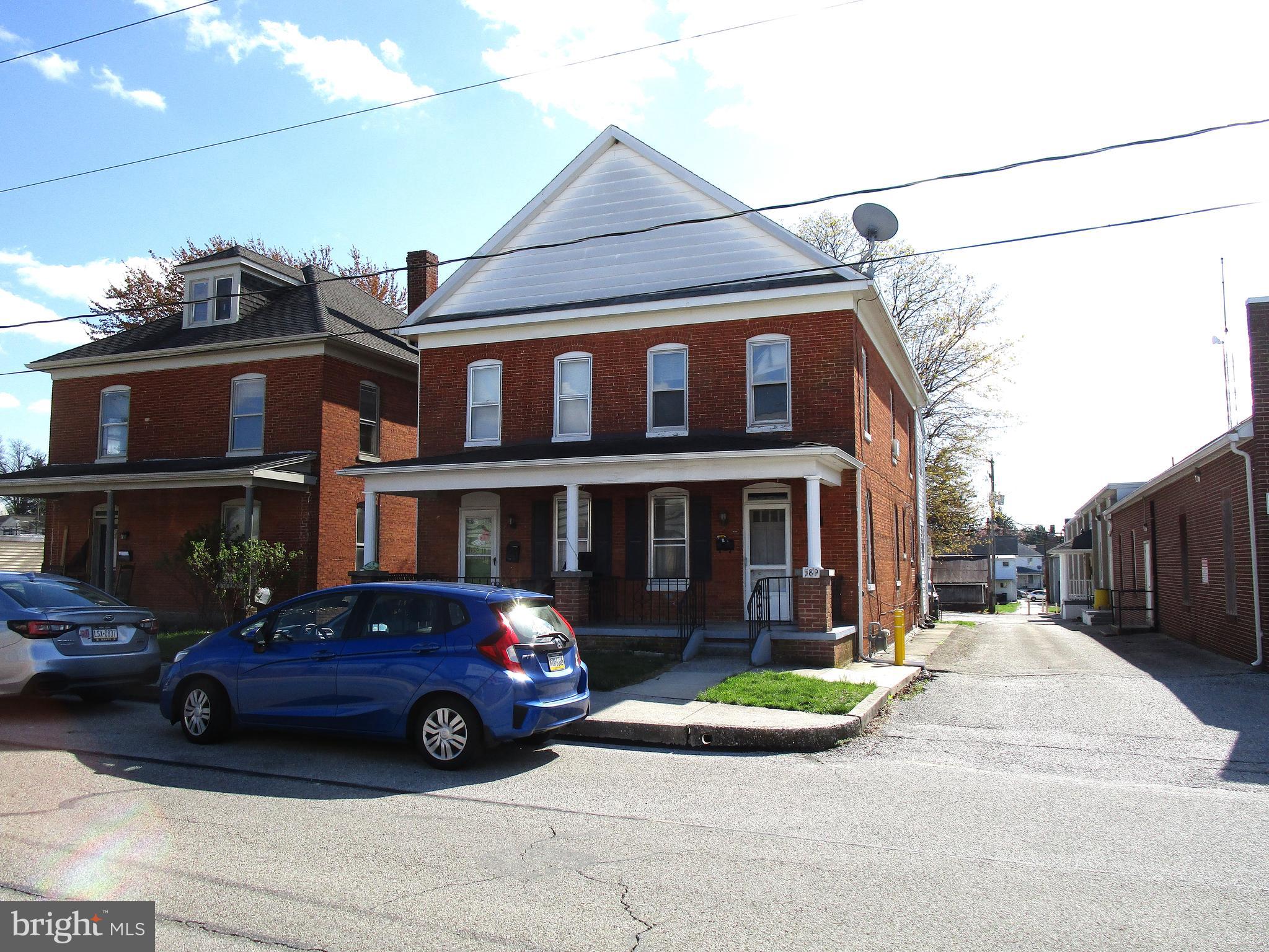 Affordable duplex with a great potential to gain equity quickly with some TLC. Main floor has a spacious living room, large eat-in kitchen, laundry and mud room. Second floor has 3 bedrooms and a full bath. Off street parking in the rear. Property is being sold "AS IS". Seller will make no repairs.