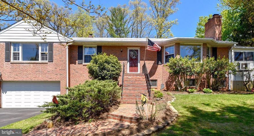 Beautiful and spacious Wilton Woods Rambler with massive 2 Car Garage! 3 Bedrooms & 2 Full Baths on the Main Level. Huge Living Room with Fireplace. Large updated Eat In Kitchen and Sep Dining Room. Office/Sun-room addition on the Main Level. Huge Laundry/Storage Room. Fully fenced rear yard. Large Trex and Stone Patio - 1 Mile to Huntington Metro and Miles away from Pentagon and Fort Belvoir!