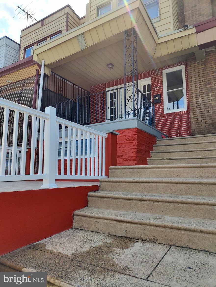 **Back on the market due to buyer not getting their mortgage financing.  Welcome to your charming new home! This delightful 3-bedroom, 1-bath residence boasts lots of character.  As you walk up the front steps you will notice the beautifully tiled front patio surrounded by new white vinyl fencing, keep going up and you will land on the inviting front porch, complete with elegant wrought iron fencing with an enclosure gate. Step inside, where you will find the first level showcases refinished original flooring throughout featuring a ribbon detail that adds a touch of character, a spacious living room, and a cozy dining room, perfect for entertaining friends and family. The well-appointed kitchen features a double sink, a new gas stove, a sleek microwave, an efficient refrigerator, and lots of cabinetry for storage. A modern storm door leads to a small deck off the kitchen, providing a lovely spot for morning coffee. Conveniently located behind the kitchen, the first-floor laundry room complete with hook-ups, adds practicality to your daily routine. Freshly painted steps lead you to the second floor, where you'll find new carpeting that enhances the cozy ambiance throughout. The entire house has been freshly painted, giving it a bright and welcoming feel. You'll also appreciate the clean full basement with easy access to the rear, ideal for additional storage or future projects. Enjoy the comfort of gas heating with steam radiators and take advantage of the full one-car garage with a new door, along with ample parking in the rear. This home is a perfect blend of classic charm and modern conveniences, ready for you to make it your own! With lots of shops, restaurants, and the city has lots of fun things to do. Don’t miss out on this fantastic opportunity—schedule your tour today!  Property is being sold As-Is