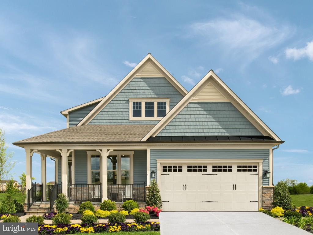 Come experience luxurious active adult living with NVHomes at 55+ Bloomfields. With expansive and sophisticated amenities in the works, including a well-appointed community clubhouse and pool, access to shops and dining, a social atmosphere, and inclusive community activities, you won't ever want to leave. The Clarkson single-family home offers a new level of luxury. Enter the foyer to find a bedroom and bath tucked away for privacy. The gourmet kitchen is wide open to the dramatic great room, an ideal space for gatherings. Add a covered porch and fireplace for outdoor elegance. Past the 2-car garage, your luxurious owner’s suite comes with a standard tray ceiling, ample closet and sink space and dual walk-in closets. Upstairs, another bedroom and bath open to a desirable loft. The finished rec room offers additional entertaining space and easily accomodate more guests with an optional 4th bedroom in the basement. With state-of-the-art upgrades, such as LED lighting, NEST learning thermostats, and Wi-Fi-enabled garage doors, this home is made for easy-living and enjoy all the magnificence of the Clarkson. **Enjoy $15,000 closing costs concessions with use of NVR Mortgage.
