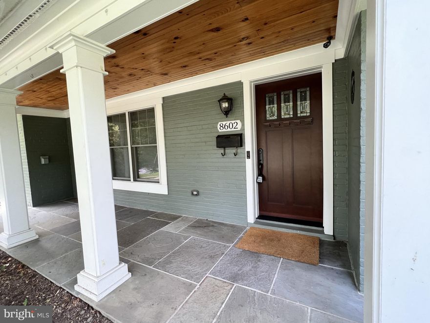 WOW, spectacular rare rental opportunity for a 6 bed, 3 full bath multi-generational colonial style property in the heart of Chevy Chase.   This property was fully renovated in 2016 and its amazing inside.    Open floor plan, upgraded kitchen with stainless steel appliances, new cabinets, granite countertops, backsplash, tons of storage space, dishwasher next to the big farm sink, double oven, built in microwave and island.   Full bed and bath on the main level with tons of natural light and a walk out to a well manicured backyard.  Upstairs you will find a HUGE master with walk in closet and a beautifully  renovated bathroom.  There are 4 more bedrooms on this level that share another bathroom.  Convenient 2nd floor laundry room with front loading washer and dryer, storage cabinets, countertops and a sink.   On the 3rd level you will find a spacious media center build for a movie theater and more storage.    Fenced back yard with storage shed, swing set and patio.  Once car garage as well.   Property is ready for immediate move in and landlord is ok with pets but they must be approved and will come with a pet security deposit.