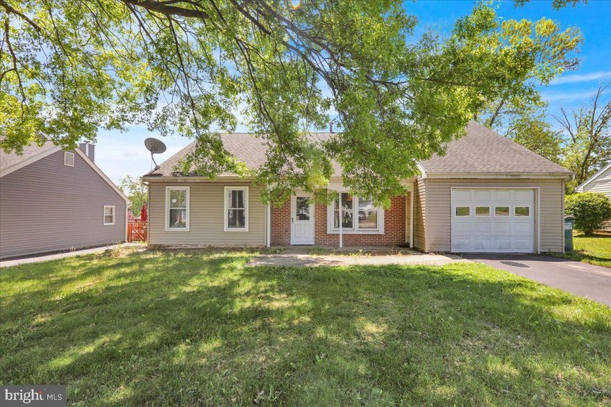 Welcome to this charming ranch-style home offering comfortable one-level living with thoughtful updates throughout. The property features three spacious bedrooms and two full baths, central air and efficient gas heat for comfort.
The inviting family room showcases beautiful new vinyl plank flooring, fresh paint and a cozy wood-burning corner fireplace - perfect for relaxing evenings at home. The kitchen has been refreshed with new tile flooring, a stylish new backsplash, and fresh paint, creating a bright and modern feel that flows into the hallway with matching new tile.
Additional features include a one-car attached garage, providing additional storage and convenience. The home's practical layout offers both comfort and functionality for everyday living and entertaining.
Ideally located near township parks, shopping centers, restaurants and major highways, this property combines suburban charm with easy access to everything you need. Whether you are looking for your first home, downsizing, or simply seeking convenient single-floor living, this ranch is a wonderful opportunity to call home.