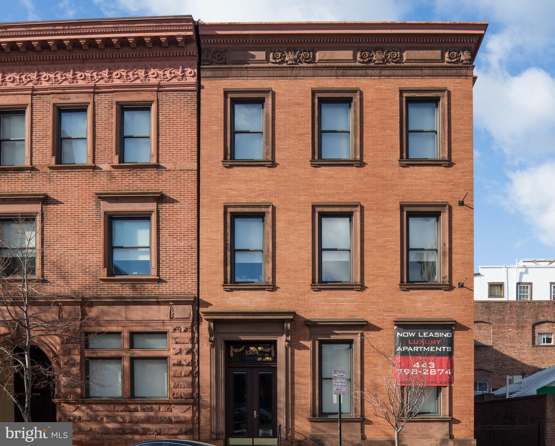 MOUNT VERNON PLACE HISTORIC DISTRICT - Residential Lease