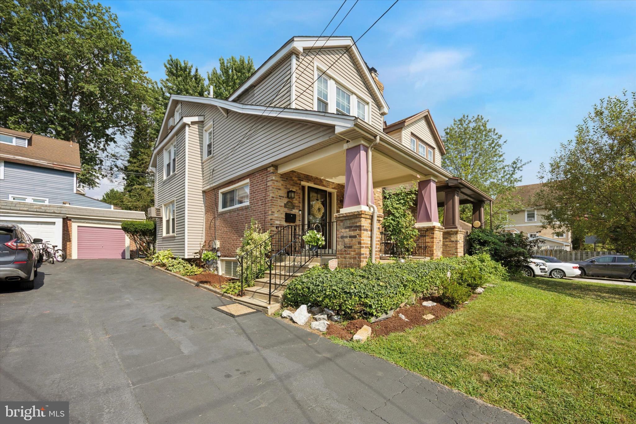 Welcome to 243 Windermer Ave, where timeless character meets practical updates in one of Lansdowne’s most desirable neighborhoods. This 4-bedroom, 1.5-bath home is filled with warmth, space, and functionality—perfect for families or anyone looking for more room to live and grow.
Step inside to gleaming hardwood floors that run throughout the home, adding classic charm and durability. The spacious living room is anchored by a cozy fireplace, creating the perfect spot for relaxing nights in. A convenient half bath on the main level adds practicality for guests and everyday use.
The updated kitchen is a true highlight—featuring a tile floor, ceiling fan, and plenty of cabinet storage. It's equipped with a stove, refrigerator, microwave, and dishwasher, and flows into a rear utility bump-out, ideal for additional storage or prep space. Currently housing a deep freezer, this area leads directly to a private backyard oasis with its own garden section—a rare find.
From the yard, access your huge private driveway and a detached garage—ideal for secure parking or even a workshop. The back door features a storm door for extra protection and airflow during warmer months.
The full walkout basement offers a level floor and clean space that’s perfect for storage now, or easily finished for more living area later. It even includes classic Bilco doors for easy outdoor access. Washer and dryer stay with the home—no need to move your own.
Upstairs, you'll find three generously sized bedrooms and a beautifully updated full bathroom. Head up one more level to discover a spacious finished attic, perfect as a fourth bedroom, home office, or flex space.
Additional highlights include modern siding, a ceiling fan in the kitchen, and thoughtful updates throughout. This home blends original details with functional upgrades that make daily living comfortable and stylish.
📍 Don’t miss your chance to own this gem in Lansdowne—schedule your tour today and see why 243 Windermer Ave is the perfect place to call home.
