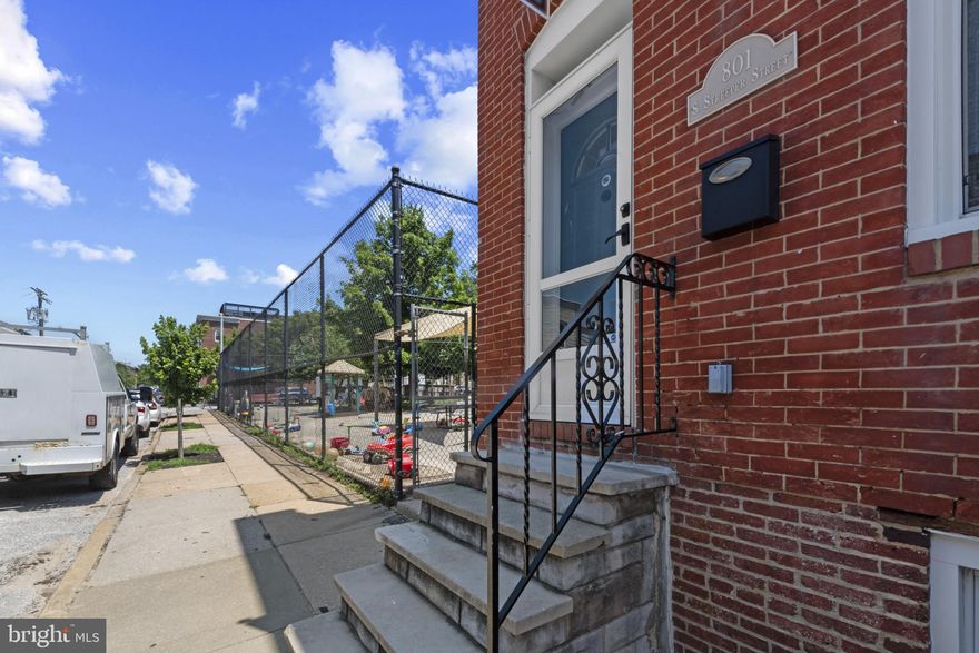 LOCATION, LOCATION, LOCATION!! BEAUTIFUL, CONTEMPORARY 3BR/3BA Townhome in the heart of Canton! Steps to the Square this bright home features gleaming hardwood floors, ceramic tile, a soft paint palette, recessed lighting, crown molding, exposed brick walls, and rooftop deck! Convenient to Canton Square and more! Main level features a beautiful open-concept floor plan with a spacious Living/Dining Room with hardwood flooring and fireplace perfect for entertaining or relaxing with family. Gourmet Kitchen with updated cabinets, stainless steel appliances, and breakfast bar with seating for 2 makes this home ideal for any home chef! Fall in love with the Upper level Master Suite with a lovely attached Master Bath! This level also features Bedroom 2 and a hallways Full Bath! Fully finished lower level features a Full Bath, an ADDITIONAL Bedroom and Laundry Room with Washer and Dryer! Venture into the paver patio backyard great for entertaining and grilling! Enjoy the weather and gorgeous view of the city from the ROOFTOP DECK! Come see your new home today!