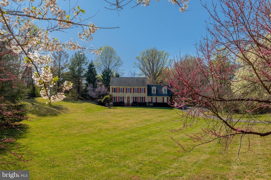 Sited on a grassy knoll on nearly 2 acres in the highly desirable Great Falls Meadows, this classic Colonial offers stunning views and luxurious living. The main level has been completely transformed with brand new hardwood floors, fresh paint, and elegant William Morris-style wallpaper in the formal dining room. The wall between the family room and living room has been removed, creating a large, open-concept space with plush new carpeting. The family room seamlessly flows into the kitchen and features French doors that lead to a large deck, perfect for enjoying the tranquil rear yard and picturesque vistas.

Upstairs, you'll find 4 spacious bedrooms and 2 bathrooms, with two of the bedrooms showcasing the beautiful William Morse-style wallpaper. Additionally, a large bonus room with a separate staircase provides added privacy and versatility. The home has been thoughtfully refreshed throughout, making it move-in ready and ideal for modern living.

The property is surrounded by peaceful, natural beauty. Don’t miss the opportunity to make this stunning home yours!