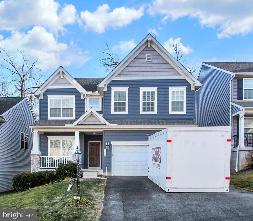 You are going to love this 5 year young Keystone Custom Home, located in the sought after Red Lion community known as Kensington.  This 4 Br, 2.5 Ba, 2 Car garage single family home features a covered front porch, stone accent front foundation, cozy gas fireplace, GORGEOUS kitchen with farm sink, cabinets with crown molding, barn door covered (8 x 5) walk in pantry, custom backsplash, center island that is just shy of 8' in length, pendant lighting, gas stove with center griddle, (double oven) stainless steel appliances, (dish washer, microwave, refrigerator), built in hutch, 9' ceilings, Sunroom extension, coat peg and welcome bench mud /entry area, main level study/flex room, luxury vinyl plank flooring on the main level, exterior 14 x 8 wooden deck and privacy fenced back yard, gas connection for an exterior grill, WALK IN CLOSETS IN EVERY BEDROOM, ceiling fans in every bedroom, bedroom level laundry to include washer and dryer, Primary bathroom with free standing soaking tub and separate shower, Dual walk in closets (barn door) in the primary bedroom, partially improved  basement, gas heating, central AC, gas water heater and did we mention this home backs to trees/wooded area? Schedule your showing today!