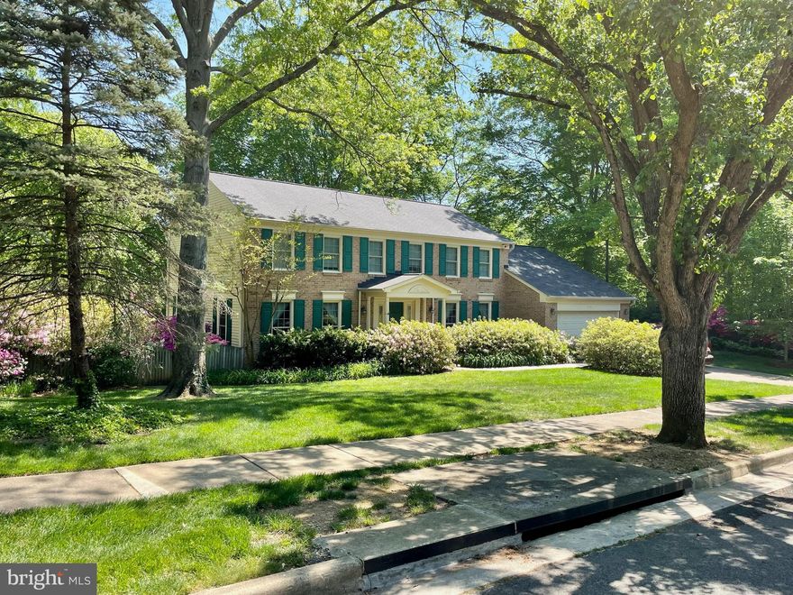 This wonderful five bedroom, three-and-one-half bath brick colonial  sits on a gorgeous six-tenths of an acre professionally landscaped & cared for lot. Over the last twenty years, the owner has addressed nearly everything. It is truly spectacular. Check out the attached floor plans and extra photos to see everything on your wish list. On the main floor: There is a family room off the pretty kitchen w/remote controlled gas fireplace, an oversized laundry room, formal living & dining rooms, plus a lovely sunroom addition with windows on three sides that walks out to the deck and overlooks what feels like your own park - all next door to the dedicated nature park that will never have anything built on it. Without a house next door to the right and the extra distance to the house on the left, it is a super quiet location. The upper level includes four spacious bedrooms and two full baths. The lower level that walks right out to the backyard features a rec room, a 5th bedroom, a full bath, a large storage closet, a utility room with storage, and an access to yet another storage area/potting shed that was created with the two-level brick addition. An attached two-car garage (garage doors 2 yrs old + 2 automatic openers are 2 yrs old) is just off the kitchen. Access to the partially floored attic is from pulldown stairs in the garage (attic fan is controlled by thermostat). Some of the many careful and thoughtful updates within the last ten years include double pane windows & doors, roof shingles, furnace, and hot water heater. Washer & dryer are 5 yrs old. Dishwasher is 5 yrs. The following updates were this year: Both upstairs bathrooms, powder room, new lighting in lower level, replaced receptacles & switches upper level, painted upper level & lower level, and numerous touch-ups. There is an in-ground irrigation system, extra wide gutters & gutter covers, and the roof drainage is routed underground to a collection facility. Did I say spectacular? Seminary Ridge is a fabulous community and such a nice location near Old Town Alexandria, Washington D.C., and Crystal City/Amazon H2Q.   St. Stephen's and St. Agnes School is right in the neighborhood. Closed as of 10/20/23