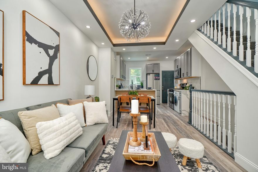 Welcome to 3606 Malden Ave in the highly sought after Woodbery community.  This move in ready townhome has all the modern and stylish finishes you've been waiting for. Gourmet kitchen has quartz counter with waterfall edges, ss appliances, a space at the bar for extra seating and tons of cabinet space. Upstairs you will enjoy 2 carpeted bedrooms and a luxurious full bathroom. The basement is fully finished with a full bathroom, bedroom and rec room. The front and rear porches are a great entertaining space. Check it out today!