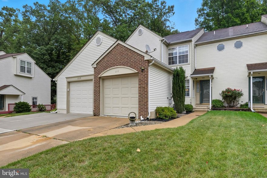 Discover the charm of 111 Tuckahoe Lane, a townhouse that stands out with its impeccable updates and sophisticated design. This meticulously maintained residence spans four fully finished levels, offering over 2,100 square feet of carefully designed living space. With three spacious bedrooms and two and a half bathrooms, this home seamlessly combines comfort and style.

As you step inside, you'll be welcomed by new flooring and fresh paint that enhance the inviting ambiance. The expansive kitchen is a chef's dream, featuring a full-size wine refrigerator, perfect for hosting gatherings or enjoying a quiet night in. The living area boasts an updated gas fireplace, adding warmth and elegance to the spacious setting. Sliding doors open to an elevated deck, providing serene views of a wooded backdrop.

The finished walk-out lower level offers versatile options—ideal for an entertainment hub, home office, or fitness area. Step outside to the patio for additional outdoor living space.

The second floor hosts a luxurious primary suite with a walk-in closet and a spa-like bath. This level also includes a second bedroom and another full bath with access from both the hallway and the bedroom. Completing this floor is a convenient laundry area.

The third floor features a large bedroom/flex space with a walk-in closet.

Embrace the perfect blend of elegance and modern conveniences at 111 Tuckahoe Lane—a haven ready to welcome its next discerning owner.