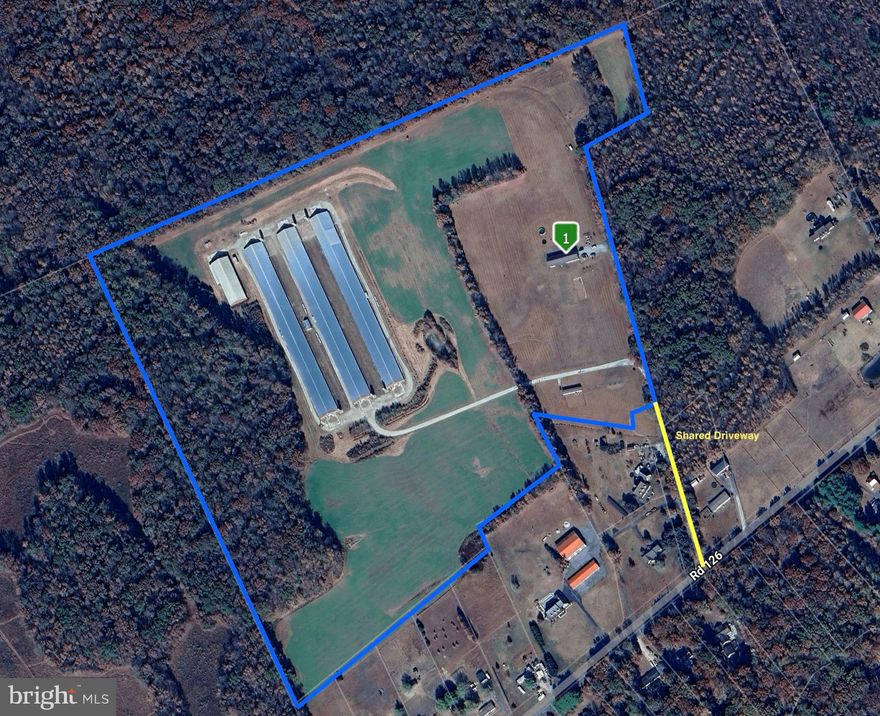 This is an almost 60 acre property with one main residence, one secondary residence, and 3ea 652’x67’, well-maintained chicken houses kept as clean as chicken houses can possibly be! There is still quite a bit of open land for expansion and possible income potential (ask about other opportunities). This would be an amazing multi-generational property or you could also live in the main house, and rent the 2nd house to a farmhand or anyone else. Outside the main home there is a 5th wheel hookup for any extra visitors you may have. The main home has 3 bedrooms, 3 full bathrooms (2 of which have marble countertops), plus 2 more rooms for offices, home schooling, etc, living room with wood stove, and large kitchen with dining area. The kitchen comes with a granite counters, gas stove, 2 wall ovens, and RO water system for the fridge and kitchen sink. There are 2 washer/dryer sets on the main floor in the laundry area next to the kitchen, a 2-car garage, and a full, unfinished basement with 2 sump pumps and 2 dehumidifiers. The whole-house generator also conveys with the property! A Rinnai constant gas water heater heats the water for the whole house. There is also a water conditioner connected to the whole house. Only ONE spigot outside is not softened, and that's for watering outside. If you have a lot of guests or a large family, rest easy knowing the septic is sized for 5BR.The 2nd home is a smaller 3BR/2BA Clayton home (about 1100sf) with its own well and septic and also has an RO in kitchen, water softener, and a Rinnai gas hot water heater for the whole house. Inquire for more details! Cross-listed with Residential MLS# DEKT2040618