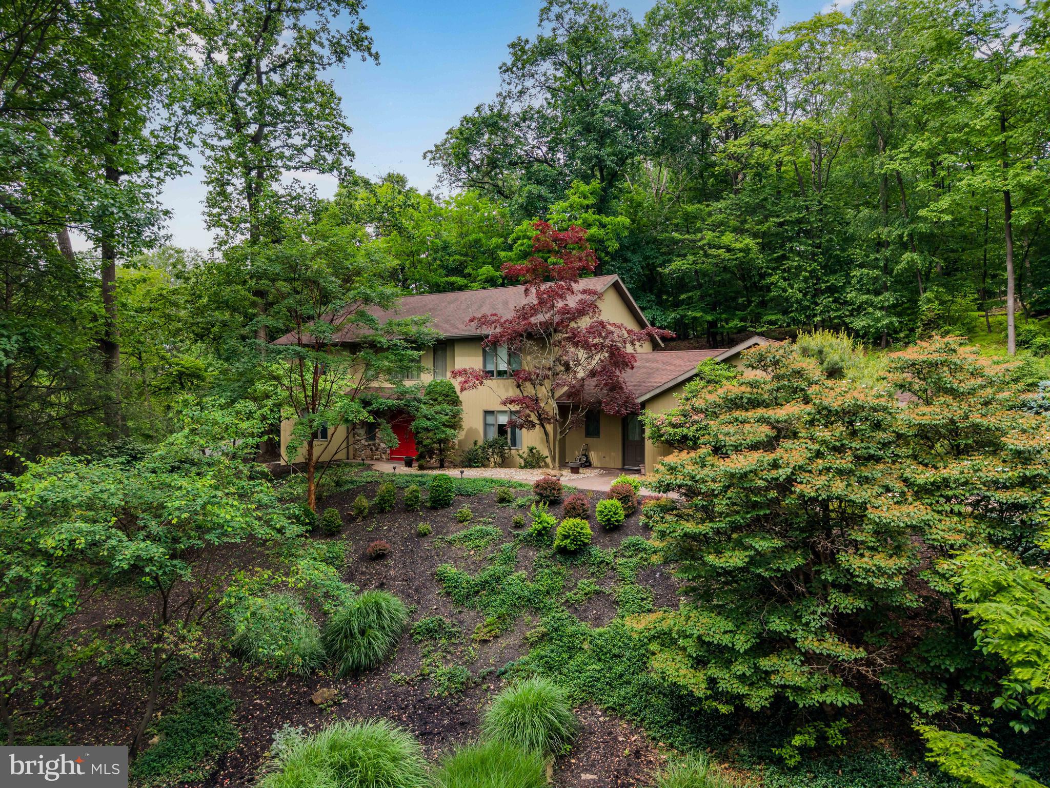 Open House this Sunday (7/20) from 1-3 pm! Luxury living in the popular Mountaindale neighborhood! This well-maintained two-story, 4 bedroom 3.5-bathroom home offers nearly 4,000 sq/ft of living space and exceptional floor plan. Enter the home through the beautiful, vaulted ceiling foyer that is adjacent to the stunning dining room and formal living room. Holiday gatherings in the charming dining room with beautiful built in storage cabinets that allows for easy access to a spacious kitchen. The amazing kitchen/breakfast area offers plenty of cabinet space, granite countertops, stainless steel appliances, large peninsula, bamboo floors, and convenient workstation. From either family room or breakfast area, enjoy ultimate privacy for relaxation and/or entertainment at the screen-in patio and oversized brick patio. The lovely family room features gorgeous gas fireplace and 5:1 surround sound system. Head back to the front of the home to the formal living room that has plenty of natural light that connects to the home office (also next to family). Find the large primary suite on the upper level that includes THREE oversized closets, a custom crafted 100-inch-wide entertainment center (doors, drawers, space for TV, etc.), recessed lighting, full bathroom, and your own PRIVATE BALCONY perfect for a morning coffee. The primary bathroom has a walk-in shower, tile floors, and a whirlpool tub. All bedrooms are great sizes while the 2nd bedroom has a walk-in closet and its own full bathroom. Hallway full bath (tile floors) with a shower/tub combination. Mudroom/laundry room and half-bath located between kitchen and 2 car-garage while having convenient 2nd entrance at the front walkway. The partially finished basement has plenty of storage and suitable for in-home gym. Two-Zone heating/cooling; In-ground sprinkler system; Vivint security system (valued at $3500) that includes 3 outdoor cameras, 2 control panels, and can be managed by use of the Vivint app; Water Heater (2017); HVAC (2023); Well Water; Public Sewer. A Must See!