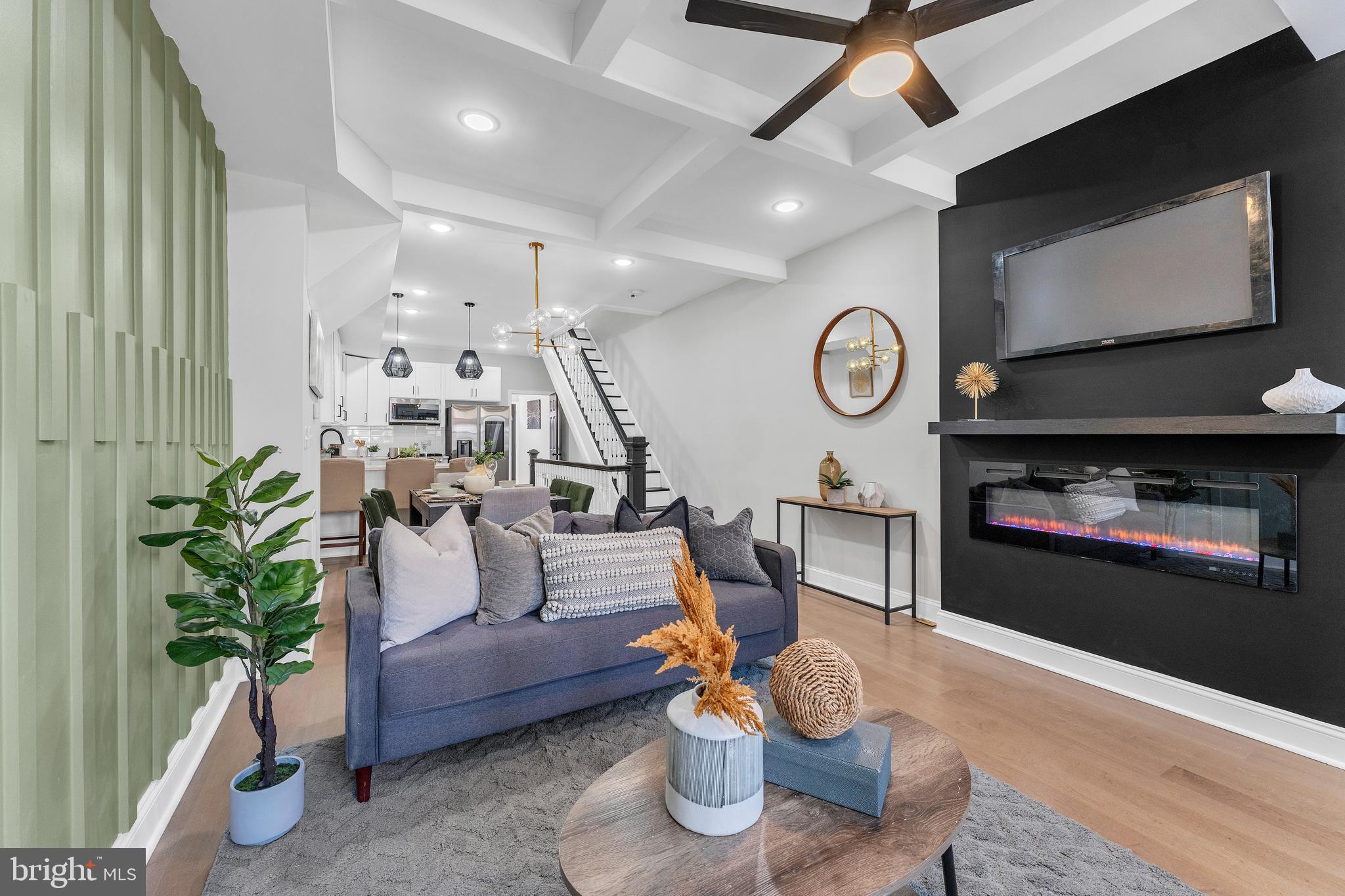 $17K Johns Hopkins LNYW Grant,$10K V2V Grant, $10K Project Reinvest, $10K LNYW Grant, $7500 (FHLB) Grant, $5K (CDBG) Grant. $8750 BorrowSmart Program. 3 levels of Luxury best describe this modern home w/ 4-bedroom, 2-bathroom, Trey Ceiling, Recess Lights, Custom Accent wall & High-end fixtures. New Electric, Plumbing, & HVAC w/ all approved permits, Including Use & Occupancy. The finished Basement, with a large entertainment space, has walkout access to the large fenced-in yard, which is great for Hosting guests. The Chef kitchen features stainless steel appliances that include a Samsung Smart Refrigerator with 21.5" Touch-Screen & apps, 5 Burner slide-in Convection Range with built-in air fryer, over-the-range microwave w/ wifi controls, Quartz Countertops, & custom backsplash. This home is conveniently located close to Johns Hopkins University, Johns Hopkins Hospital, Clifton Park Golf Course, & fine restaurants while offering Luxury Living at Affordable Pricing! Upon completing Baltimore City homeownership counseling, you may be eligible for the following grants and down payment assistance programs listed above.