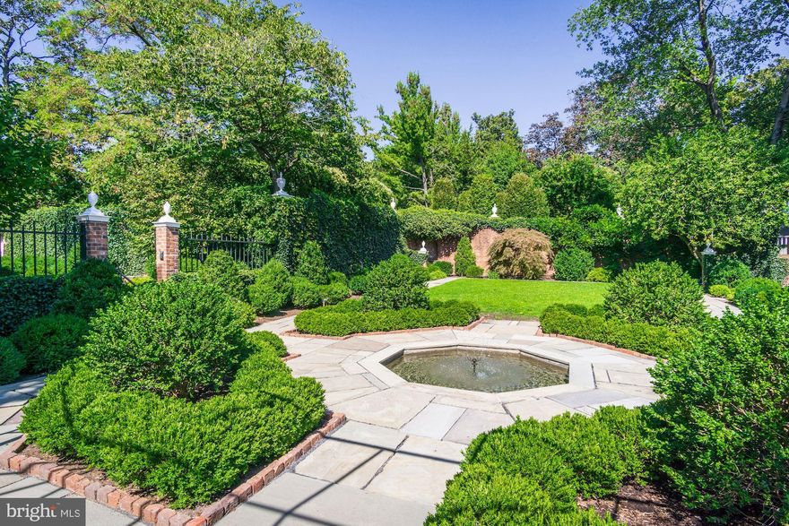 Just listed! Extremely rare and special opportunity in the heart of Georgetown! One of the few true estates in Georgetown! This property, which includes 11,100 square feet of living space spans over 0.68 acres of impeccably designed gardens, multiple out buildings, a pool, a parking lot, greenhouses and more. The 10 bedroom, 6.5 bathroom main residence features three stunning public rooms which include the parlor, library, and dining room, an orangerie, 12 fireplaces, impeccable moldings and historic details throughout. This property showcases a half acre of gardens include terraces, grand estate walls, a bowling green, large herb garden, and boxwoods originally designed by Rose Greely in 1930 and later updated by Perry Wheeler and Andrea Filippone. Additional highlights of this estate include an entertaining pavilion with large basement workroom, two green houses, a pool with pool house, two 2-car garages, a parking lot for dozens of cars which is accessed through an alley on N Street, and a four bedroom guest house. Showings by appointment.