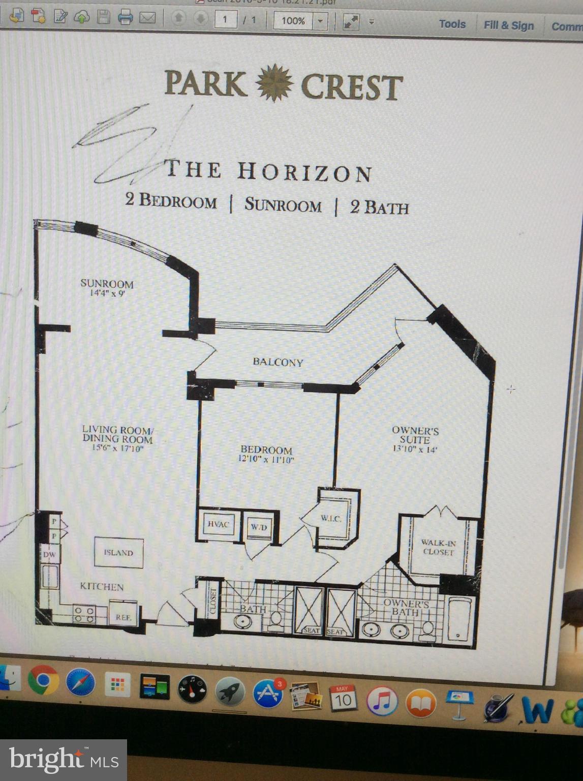 ONE PARK CREST - Residential Lease