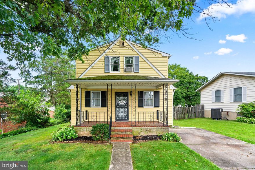 Endless possibilities at a great price! Spacious single family colonial home has 4 nice bedrooms, 2.5 baths, tons of natural light, separate large dining room with an inbuilt display cabinet, adorable kitchen, large sunny sunroom with skylights and fully fenced yard for fun gatherings and entertainment. While lovingly maintained, this home needs a little TLC  and is ready for you to add your own touches. The lower level contains the laundry room, half bath and large rec room with wood burning stove and beautiful brick surround. Hardwood floors throughout the main level (protected under carpet). HVAC & water heater are approximately 5-7 years old. The pool and property are both being sold AS IS. Price reflects a great opportunity for sweat equity!